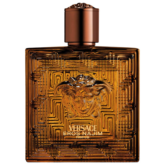 Versace Eros Najim Parfum 100ml – Warm & Spicy Amber Woody Fragrance for Men