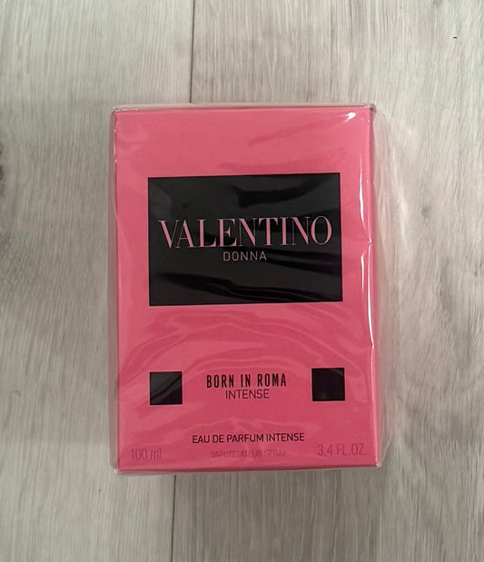 Valentino Donna Born In Roma Intense Eau de Parfum 100ml – Amber Floral Fragrance with Jasmine & Vanilla for Women